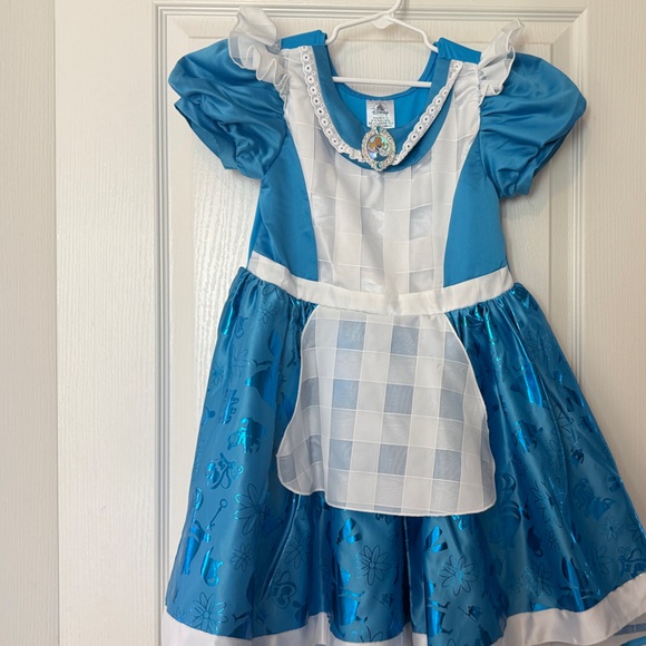 Disney Blue and White Kids Costume Dress - Picture 1 of 2